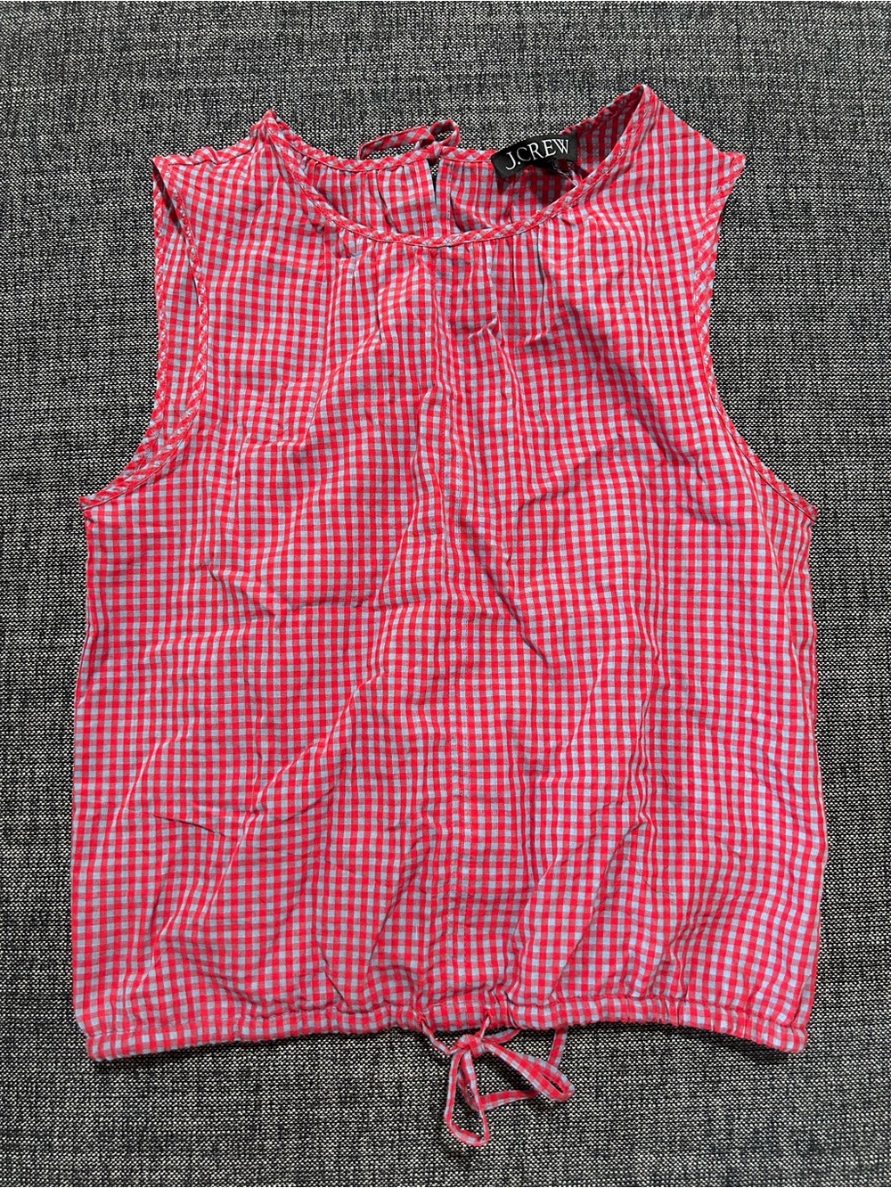 J. Crew Drawstring Waist Tank Top Size XS